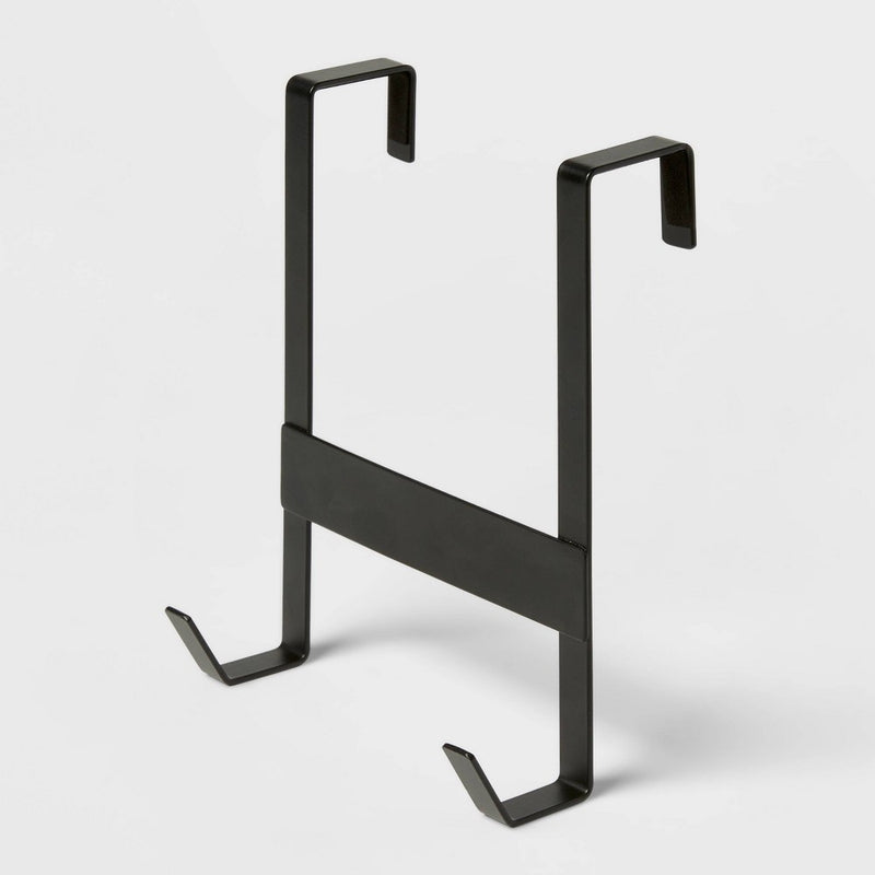 Small over the Door Hook 2 Hooks Matte Black - BrightroomIA-178527
