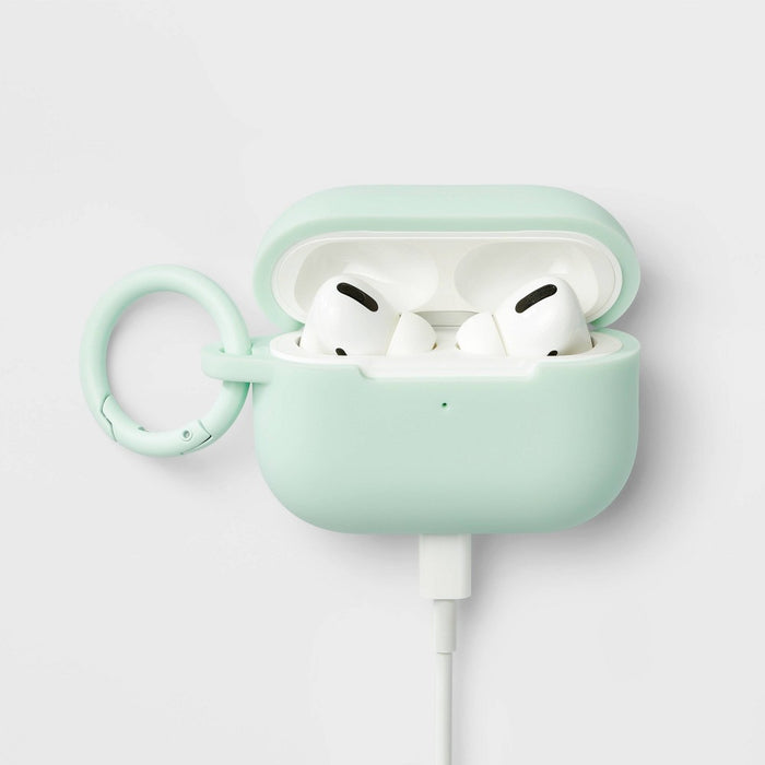 Apple AirPod Pro Gen 1/2 Case with Clip - heyday Mint Green