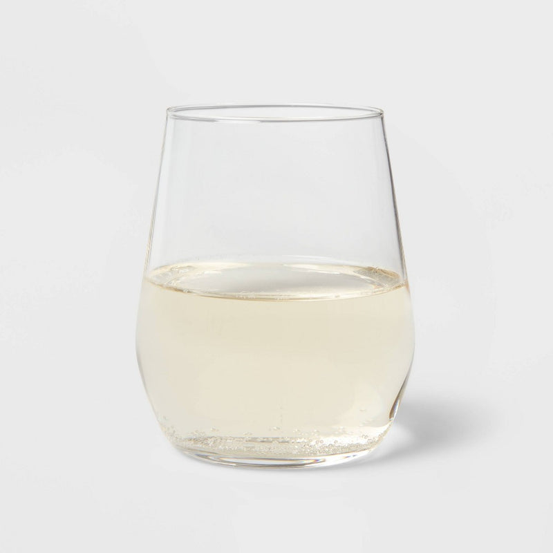 12oz 4pk Glass Atherton Stemless Wine Glasses - Threshold