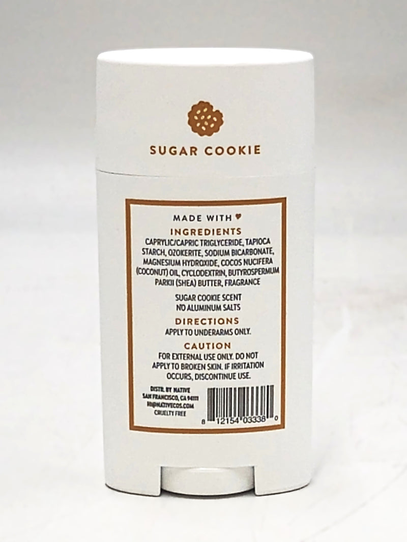 Native Deodorant - Limited Edition Holiday-Sugar Cookie- Aluminum Free - 2.65 oz