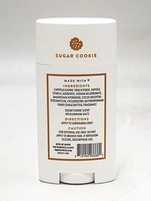 Native Deodorant - Limited Edition Holiday-Sugar Cookie- Aluminum Free - 2.65 oz