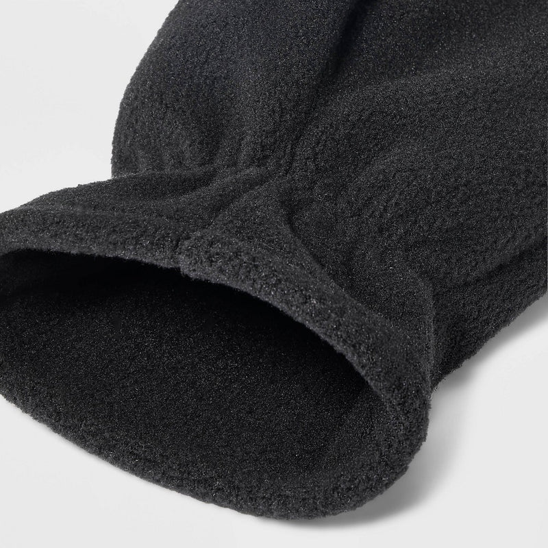 Men's Mixed Fleece Gloves - All in Motion Black M/L
