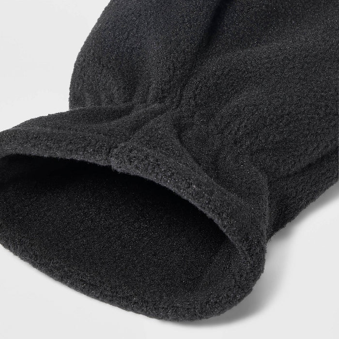 Men's Mixed Fleece Gloves - All in Motion Black M/L