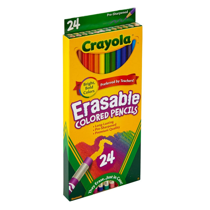 Crayola Erasable Colored Pencils 24ct
