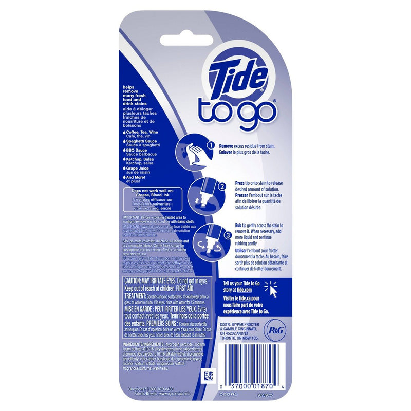 Tide to Go Instant Stain Remover Pen - 0.33 fl oz