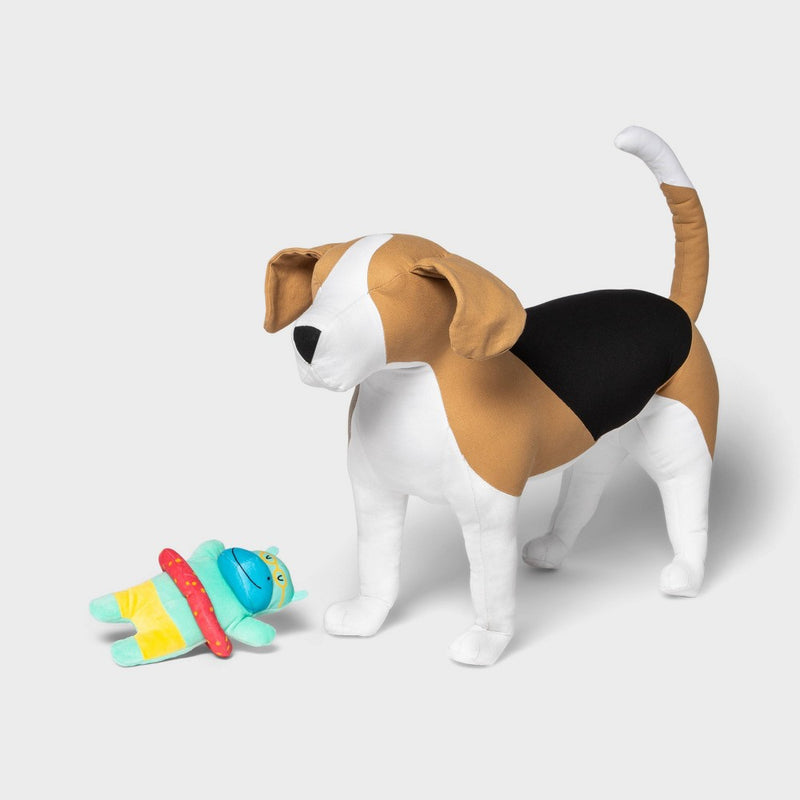 Swimming Hippo Plush Dog Toy - Sun Squad