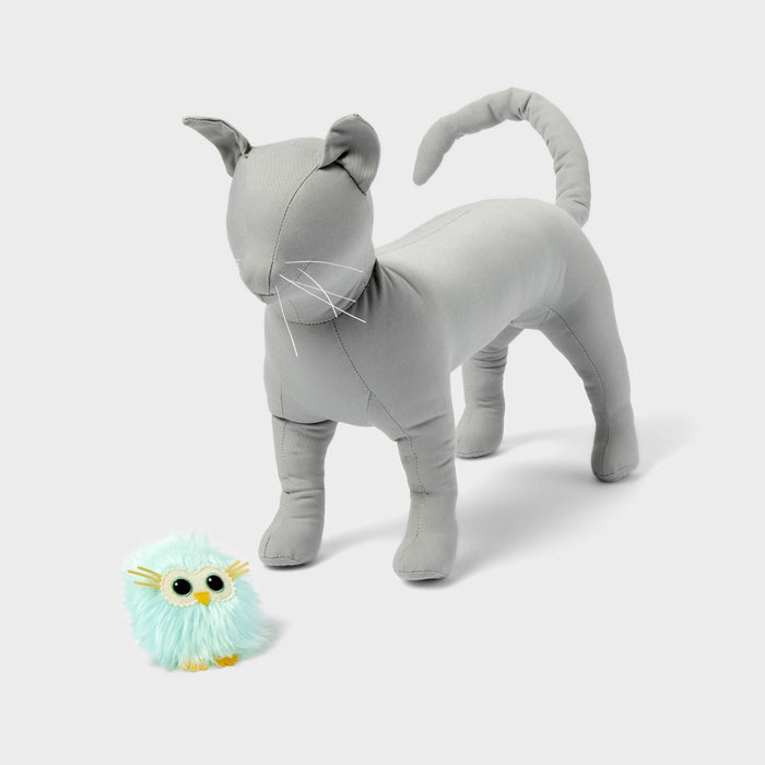 Niblet The Owl Plush Cat Toy - Boots & Barkley