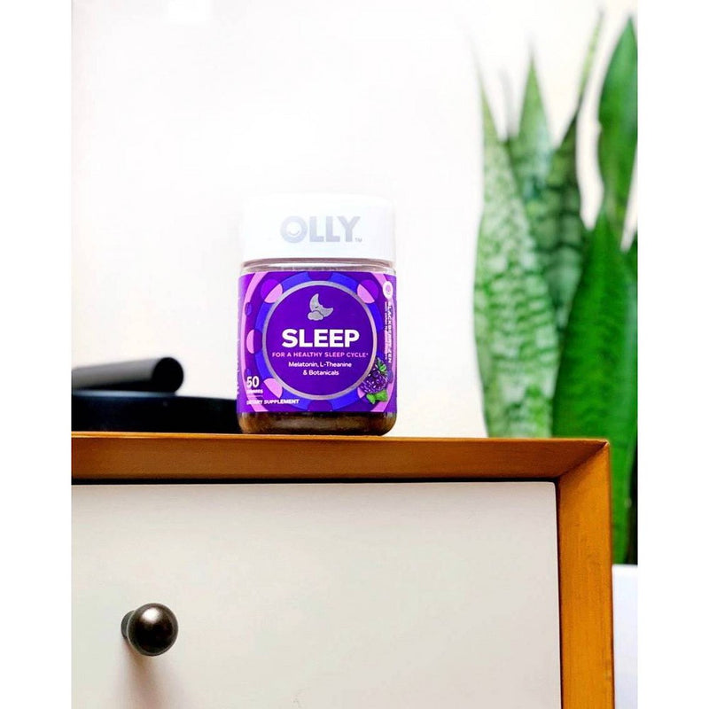 OLLY 3mg Melatonin Sleep Gummies - Blackberry Zen - 50ct