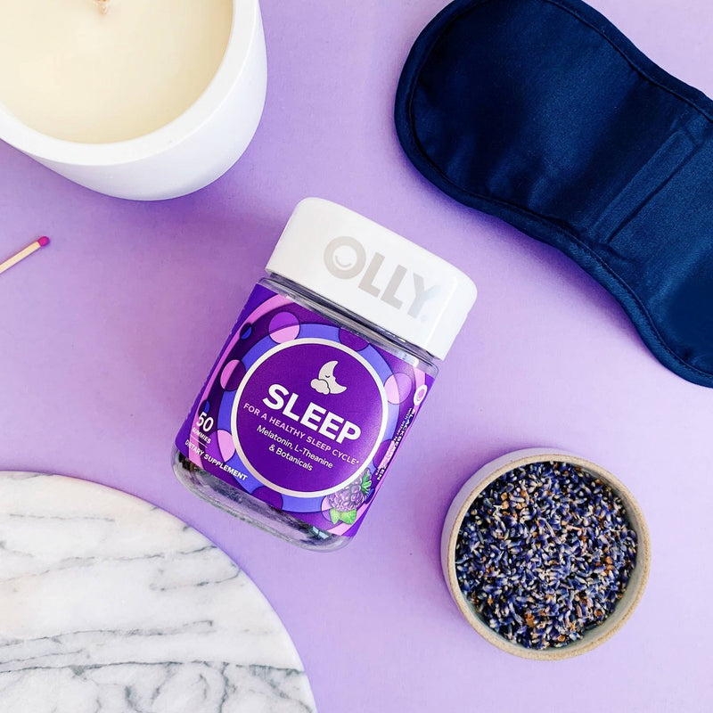 OLLY 3mg Melatonin Sleep Gummies - Blackberry Zen - 50ct