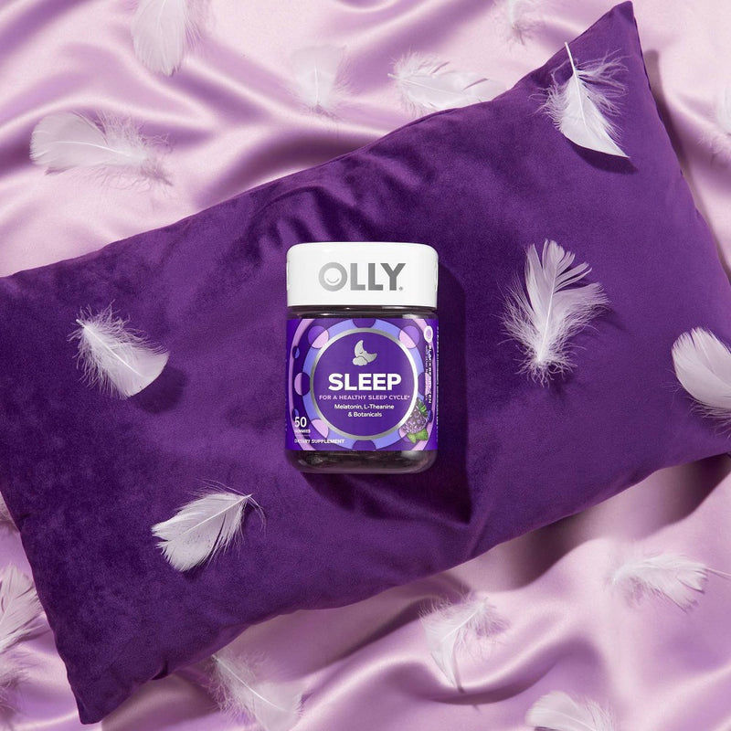 OLLY 3mg Melatonin Sleep Gummies - Blackberry Zen - 50ct