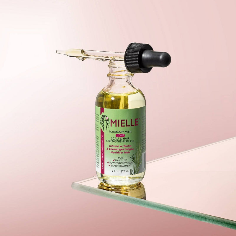 Mielle Organics Rosemary Mint Light Scalp & Hair Strengthening Oil - 2 fl oz