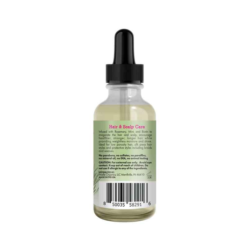Mielle Organics Rosemary Mint Light Scalp & Hair Strengthening Oil - 2 fl oz