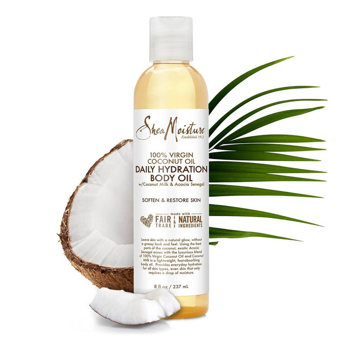 SheaMoisture Daily Hydration Coconut Body Oil - 8 fl oz
