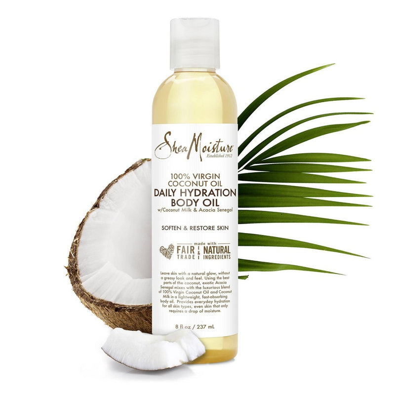 SheaMoisture Daily Hydration Coconut Body Oil - 8 fl oz