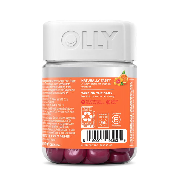 OLLY Heavenly Hair Supplement Gummies with Keratin, Amla, Biotin & Minerals - 60ct