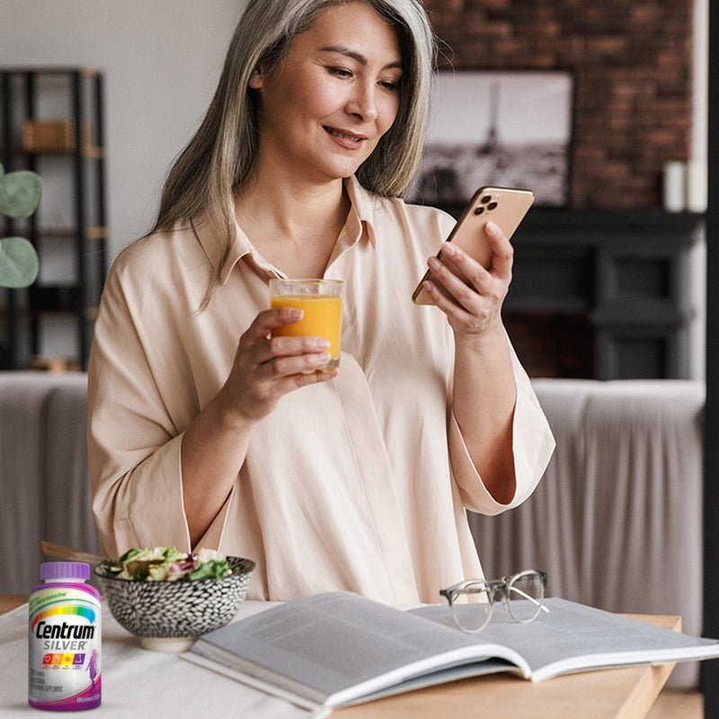 Centrum Silver Women 50+ Multivitamin / Multimineral Dietary Supplement Tablets - 200ct