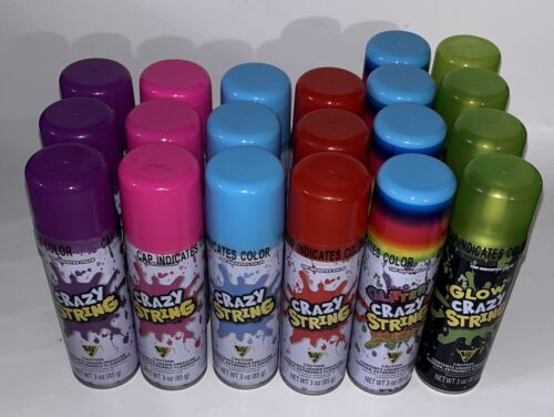 Grafix Crazy String - Rainbow Glitter