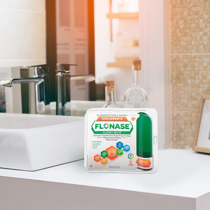 Flonase Children's Allergy Relief Nasal Spray - Fluticasone Propionate - 72 sprays - 0.38 fl oz