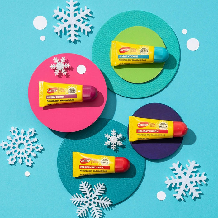 Carmex Daily Care Minis Limited Edition Lip Balm Sticks - 4pk