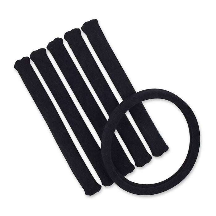 scunci Hosiery Ponytailer Hair Tie Elastics - 6ct