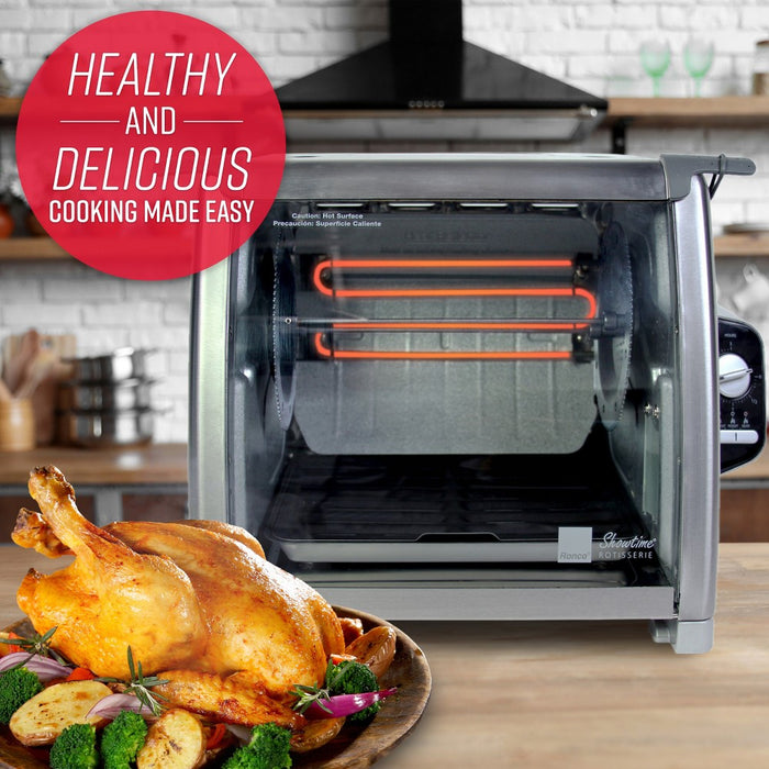 Ronco Modern Rotisserie Oven Large Capacity 240oz Countertop Oven Silver (LOCAL PICKUP ONLY)