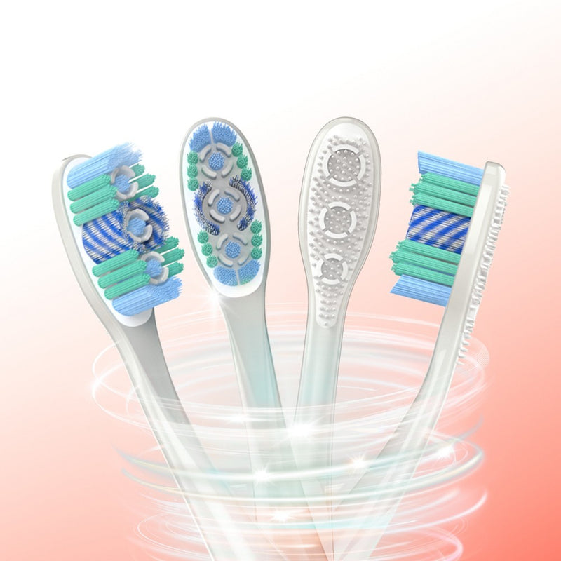 Colgate 360 Optic White Whitening Soft Toothbrush with Tongue and Cheek Cleaner - Soft