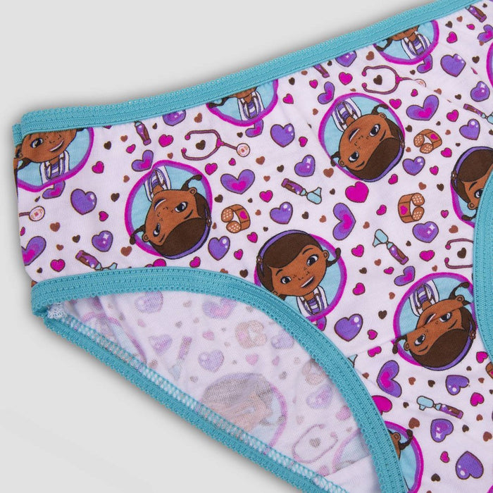 Girls' Doc McStuffins 7pk Underwear - 4