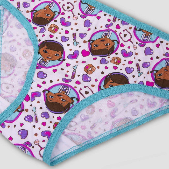 Girls' Doc McStuffins 7pk Underwear - 4