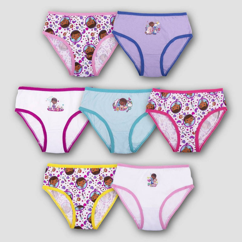 Girls' Doc McStuffins 7pk Underwear - 4