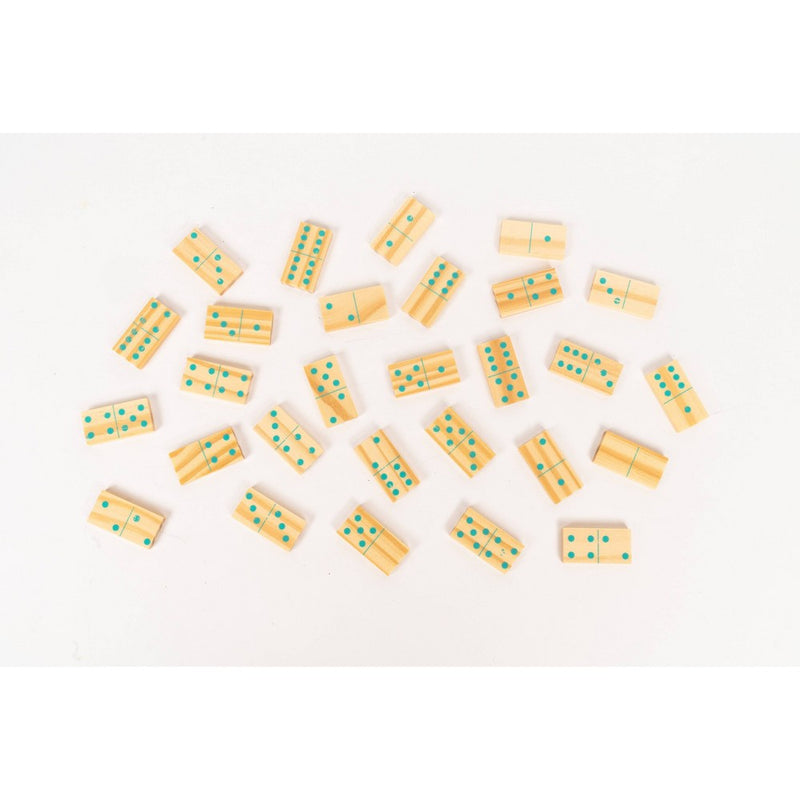 Professor Puzzle Mini Wooden Dominos Game