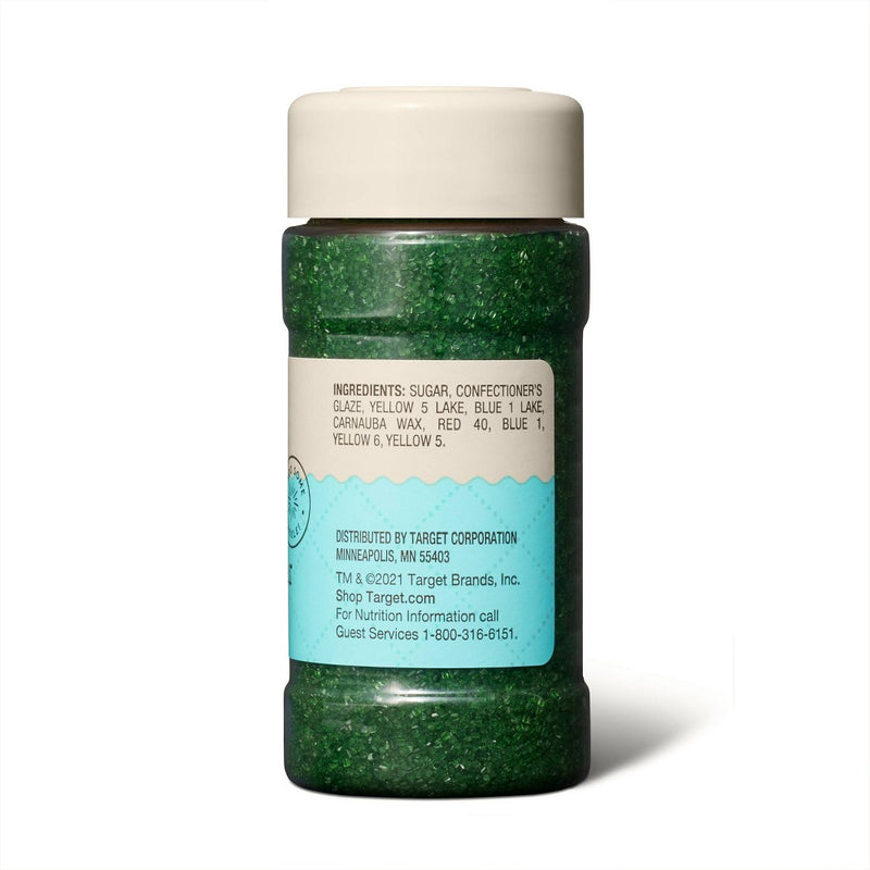 Green Sanding Sugar - 3.7oz - Favorite Day