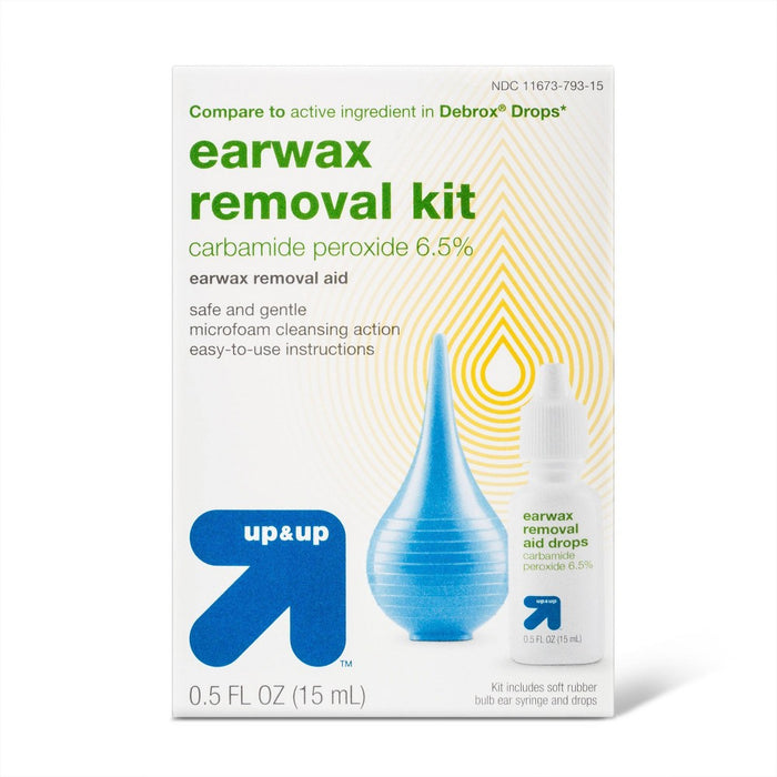 Ear Wax Removal Kit - 0.5oz - up & up