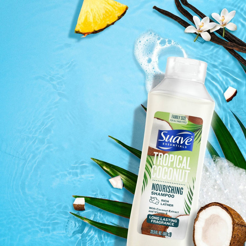 Suave Nourishing Shampoo Tropical Coconut - 22.5 fl oz