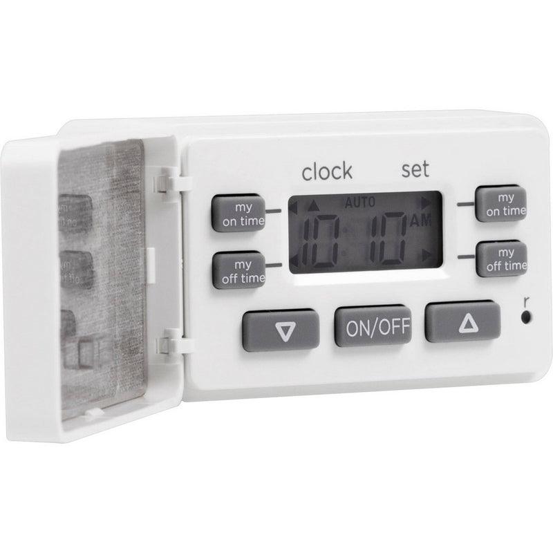 myTouchSmart Indoor Digital 24 Hour 2 Settings Fashion Timer with Cloth Cover