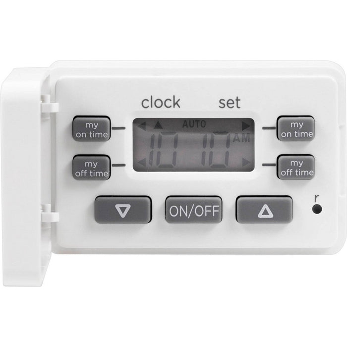 myTouchSmart Indoor Digital 24 Hour 2 Settings Fashion Timer with Cloth Cover
