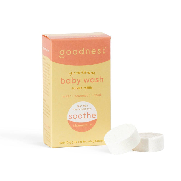 Goodnest 3-in-1 Wash, Shampoo and Soak Tablet Refills - Soothe Chamomile - 12oz