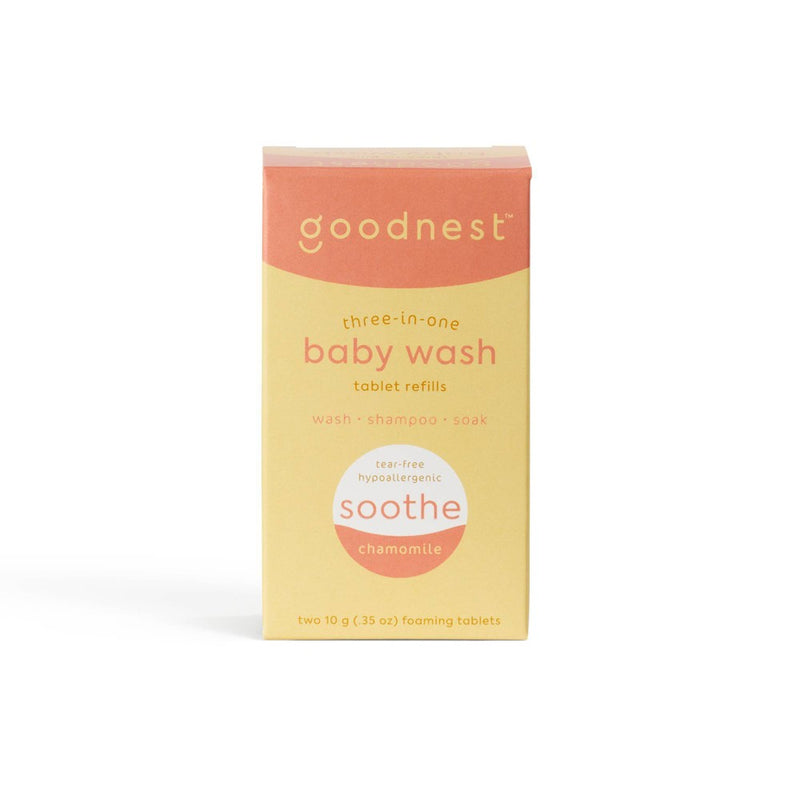 Goodnest 3-in-1 Wash, Shampoo and Soak Tablet Refills - Soothe Chamomile - 12oz