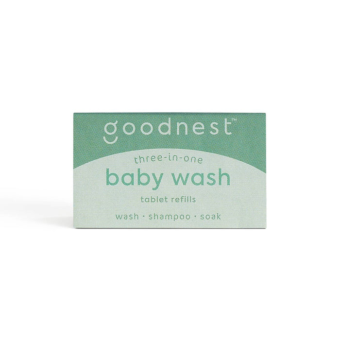Goodnest 3-in-1 Wash, Shampoo and Soak Tablet Refills - Fresh Cucumber Aloe - 12oz