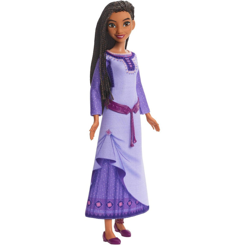 Disney Wish Singing Asha of Rosas Fashion Doll & Star Figure, Posable with Removable Outfit