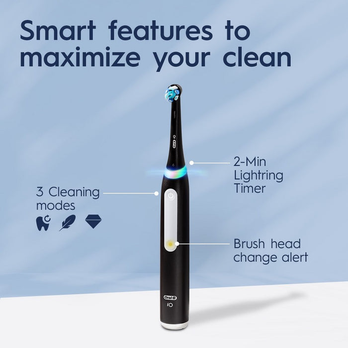 Oral-B iO3 Electric Toothbrush with Ultimate Clean Brush Head and Charger