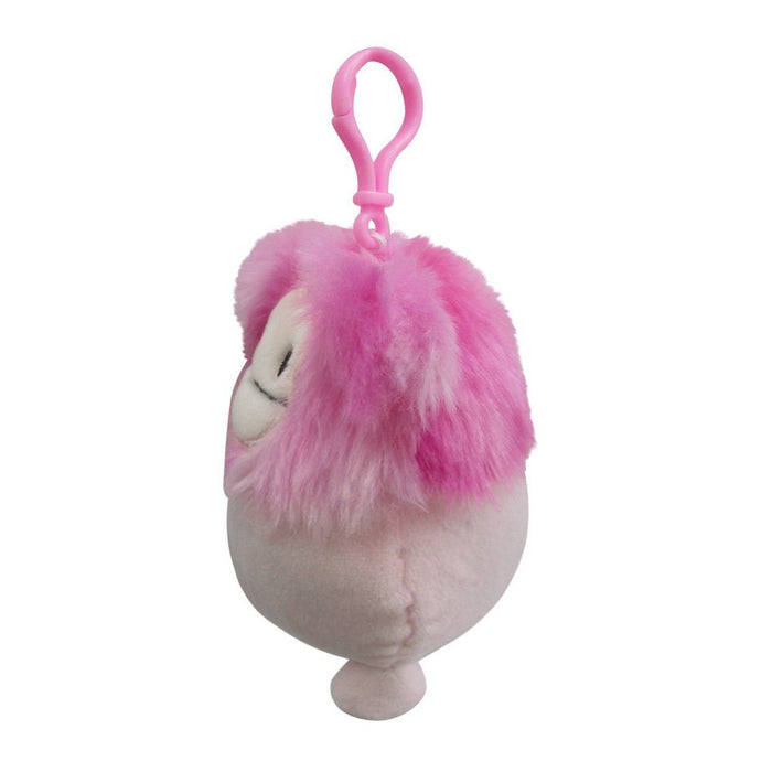 Squishmallows3.5" Caparinne the Light Pink Bigfoot Clip-On Plush Toy