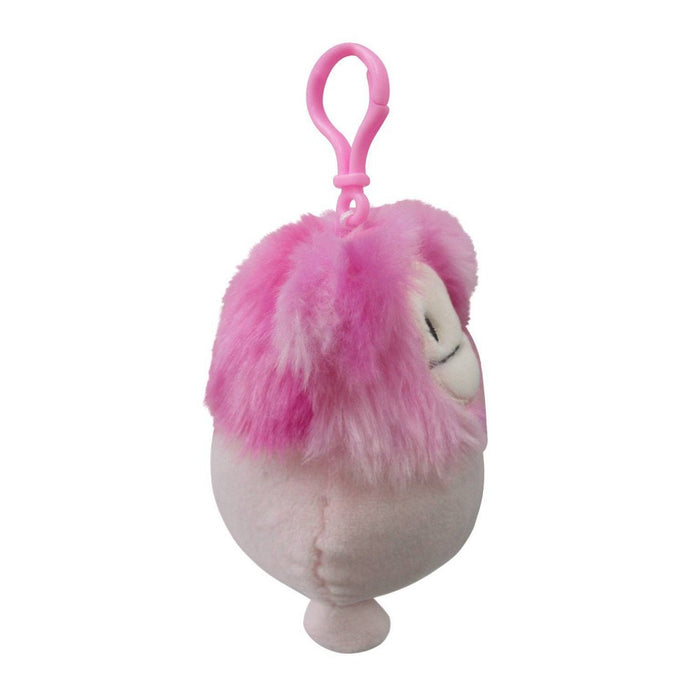 Squishmallows3.5" Caparinne the Light Pink Bigfoot Clip-On Plush Toy