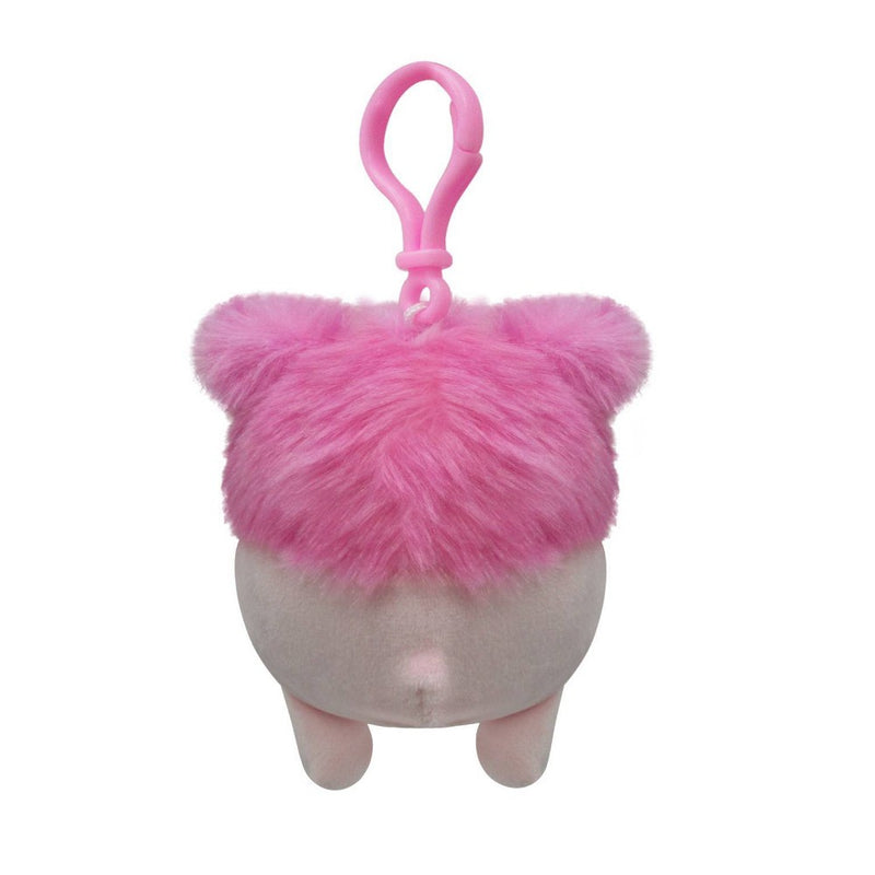 Squishmallows3.5" Caparinne the Light Pink Bigfoot Clip-On Plush Toy