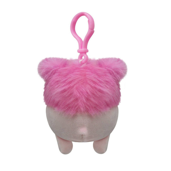 Squishmallows3.5" Caparinne the Light Pink Bigfoot Clip-On Plush Toy