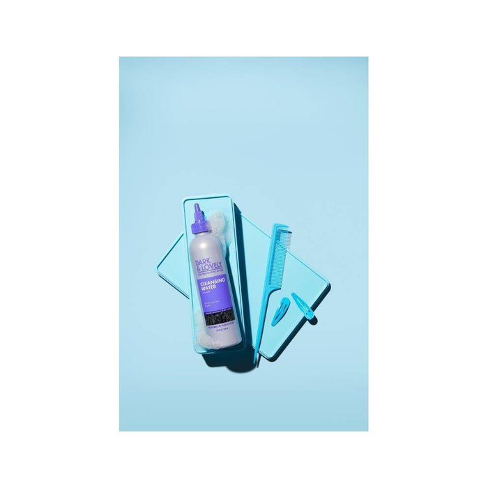 Dark and Lovely Protective Styles Hair and Scalp Cleansing Water with Aloe for Braids, Weaves, Wigs and Locs