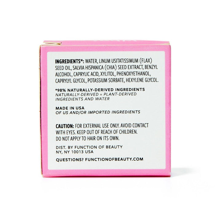 Function of Beauty Curl Definition #HairGoal Add-In Booster Treatment Shots with Flaxseed Oil - 2pk/0.2 fl oz