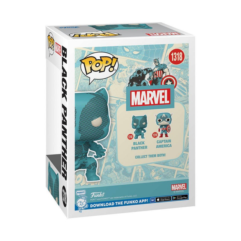 Funko POP! Marvel: Disney 100 Retro Reimagined Black Panther Figure (Target Exclusive)