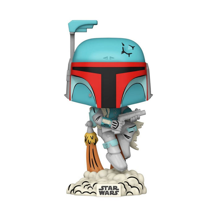 Funko POP! Star Wars: Disney 100 Retro Reimagined Boba Fett Figure (Target Exclusive)