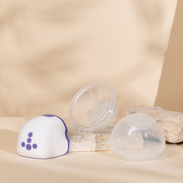 Lansinoh Wearable Pump Replacement Cups with Flanges, Postpartum Essentials - 2ct