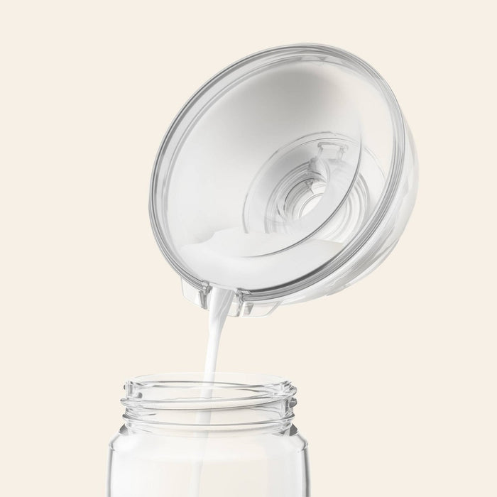 Lansinoh Wearable Pump Replacement Cups with Flanges, Postpartum Essentials - 2ct